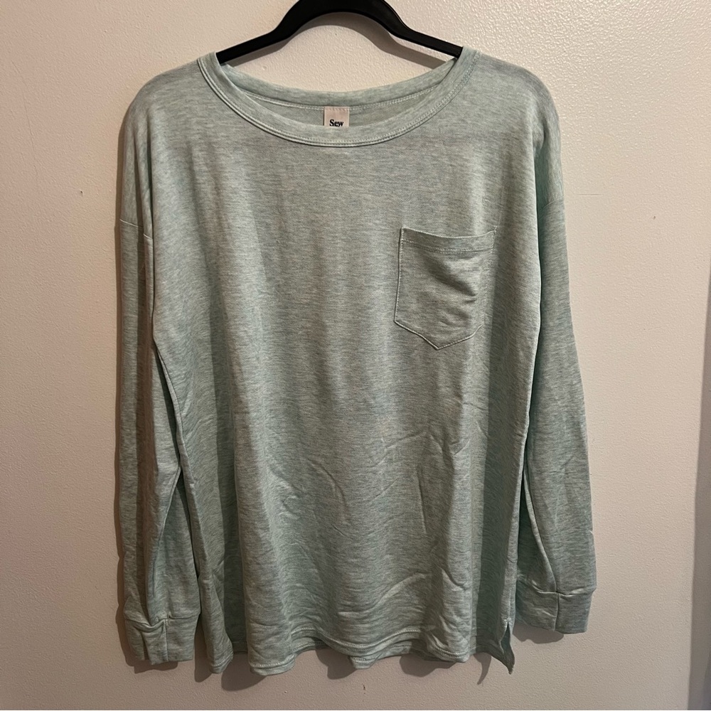 Sew in Love long sleeve relaxed fit tee‎